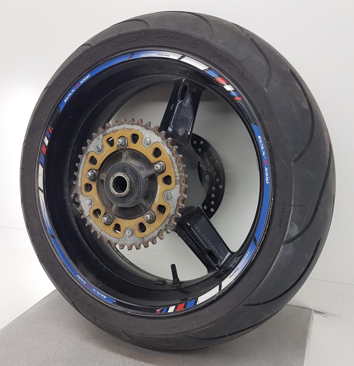 Suzuki GSX R1000 K3 K4 Felge hinten Hinterradfelge Bj03 17x6,00 Hinterrad Wheel