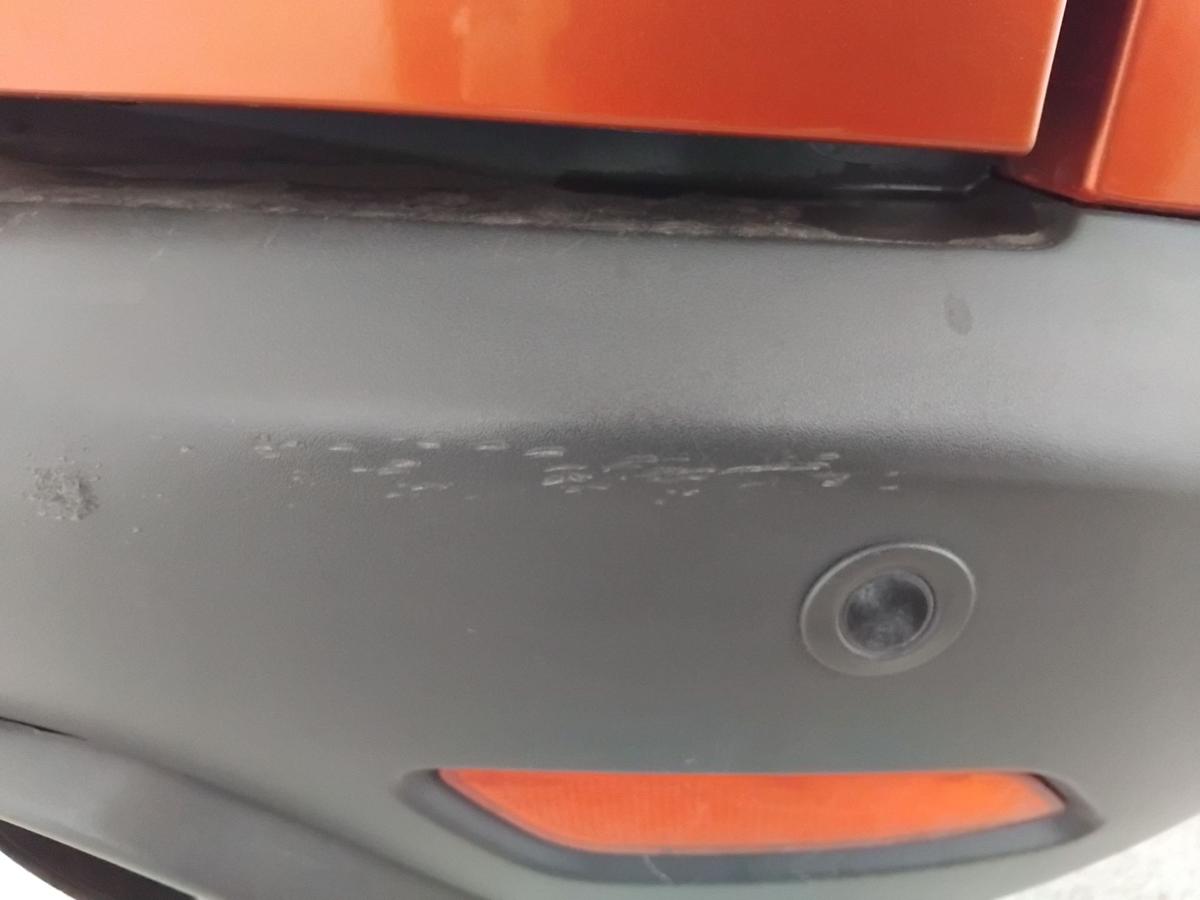 Ford S-Max 1 WA6 original Stossf&auml;nger Sto&szlig;stange hinten PDC tangorotmet. BJ2008