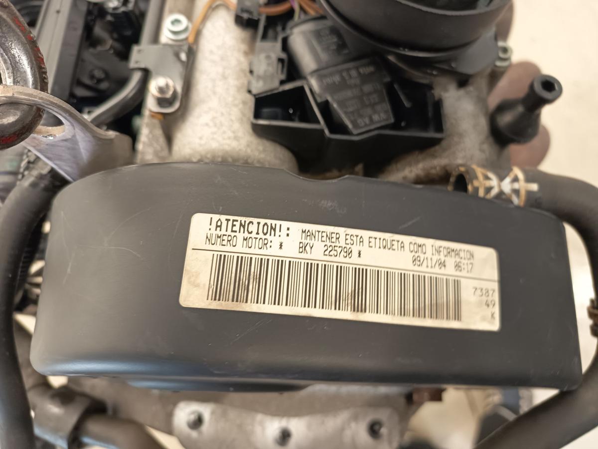 Seat Ibiza 6L orig Motor ohne Anbauteile BKY 155Tkm 1.4 55kW Benzin Bj 2005