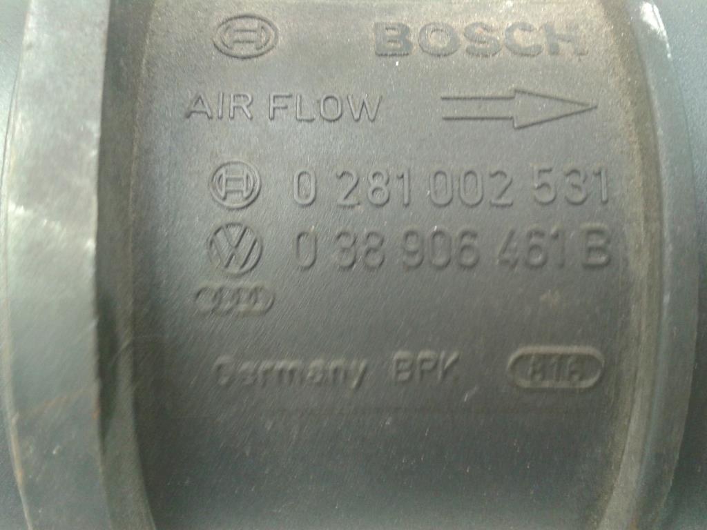 Skoda Octavia II 1Z Kombi BJ2006 Luftmengenmesser 0281002531 BOSCH 1.9TDI 77kw BXE