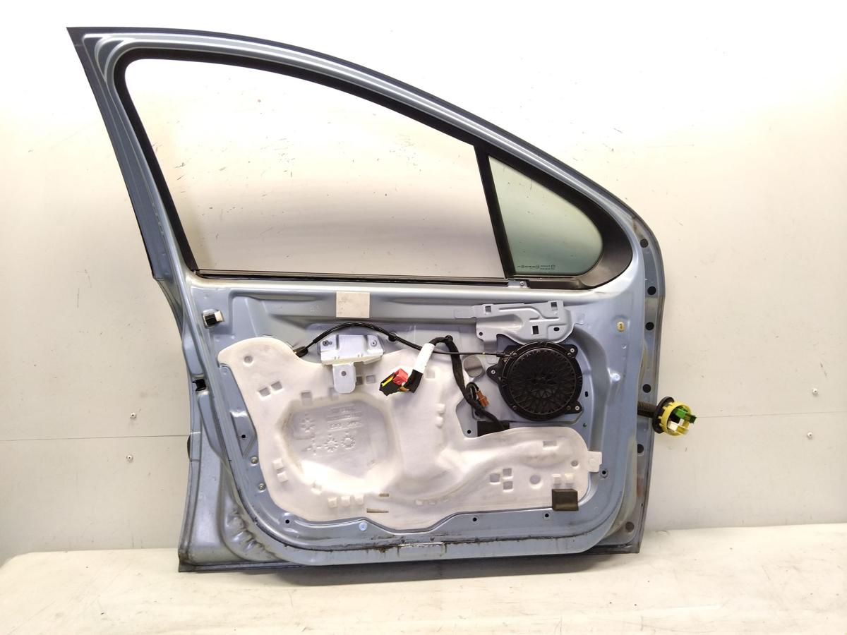 Peugeot 207 T&uuml;r vorn links Fahrert&uuml;r 5-t&uuml;rig KGZ Inari Blau Metallic BJ2010