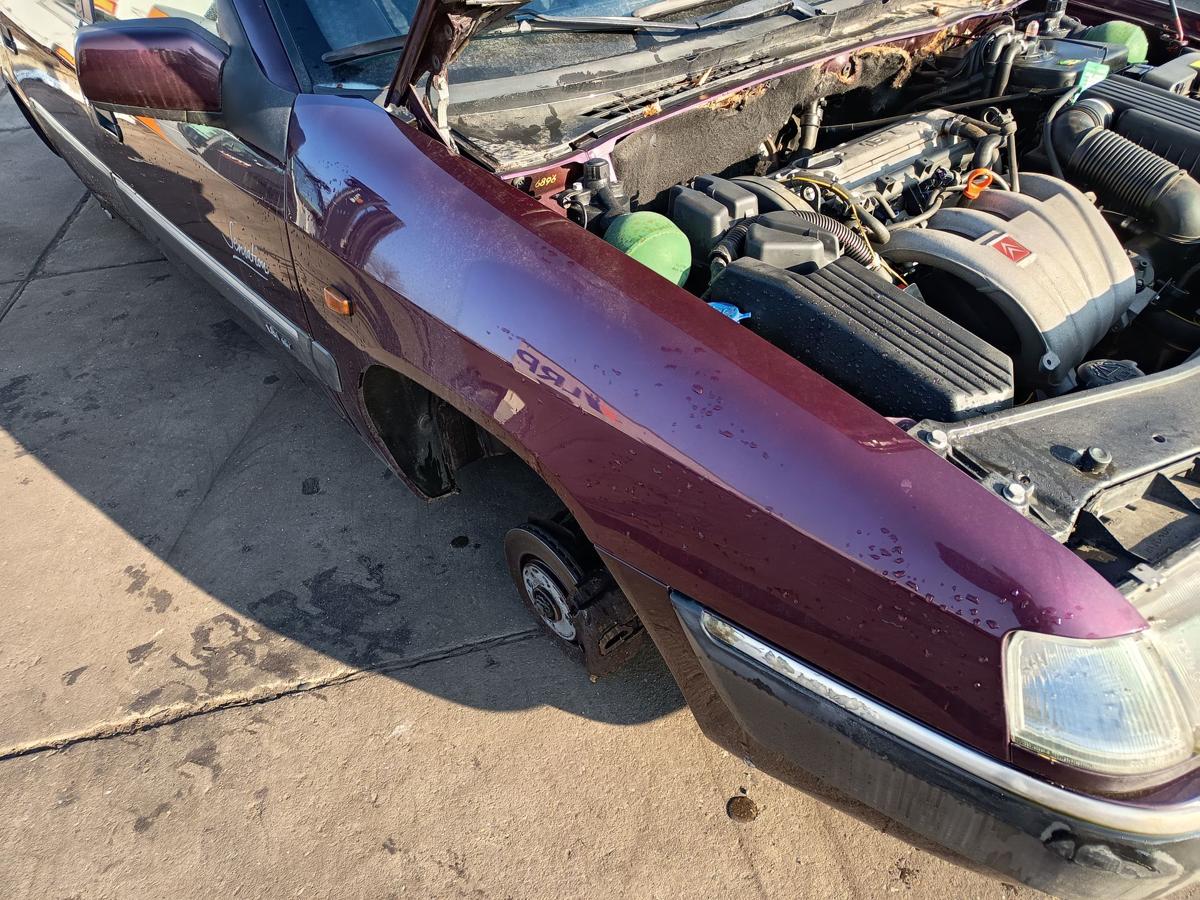 Citroen Xantia X1 original Kotfl&uuml;gel rechts Seitenteil KJN Impulsionrot Bj 1996