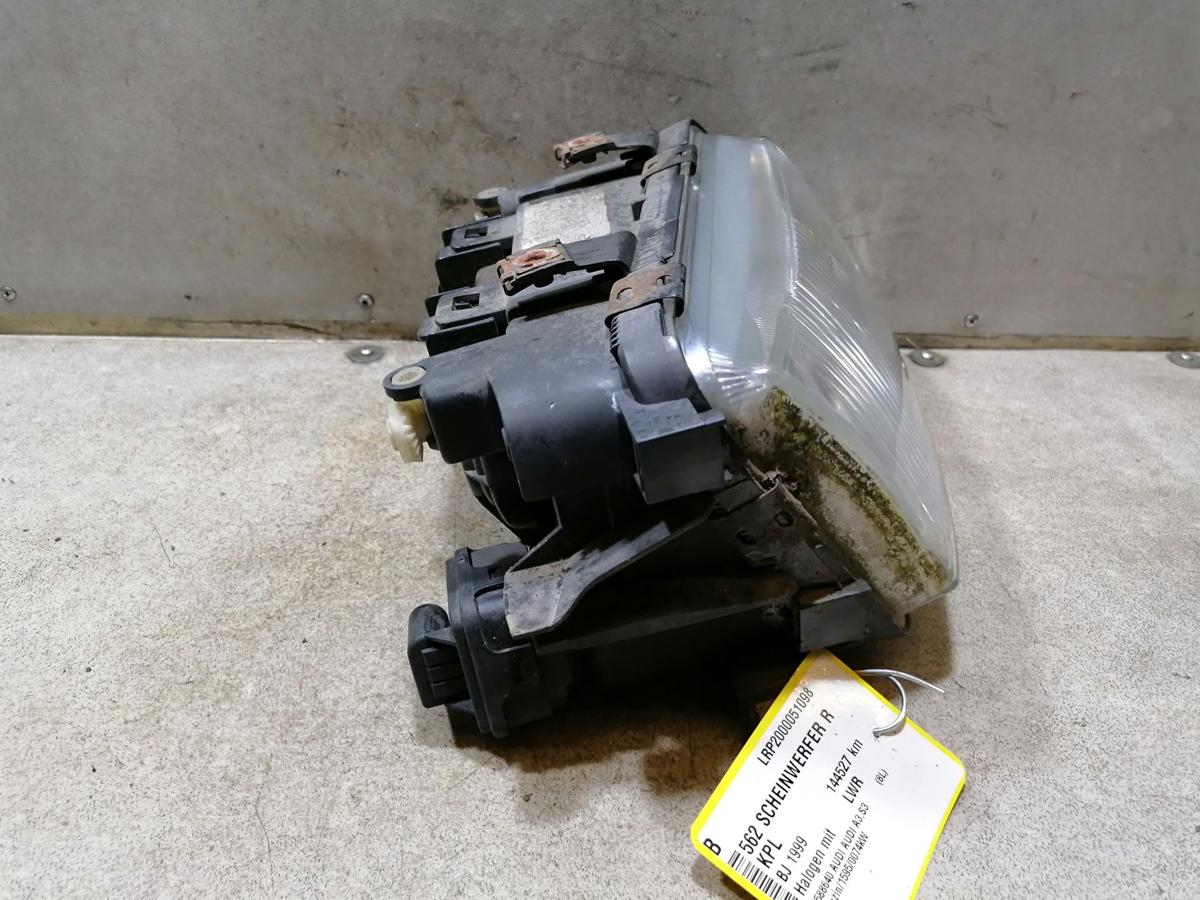 Audi A3 8L original Scheinwerfer vorn rechts Halogen mit LWR Bj.1999