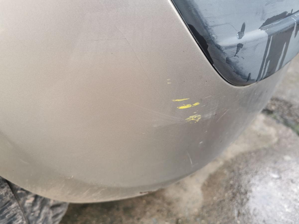 Renault Modus Stossstange Stossf&auml;nger Bumper hinten TEHNK Atacama Beige ab 2008