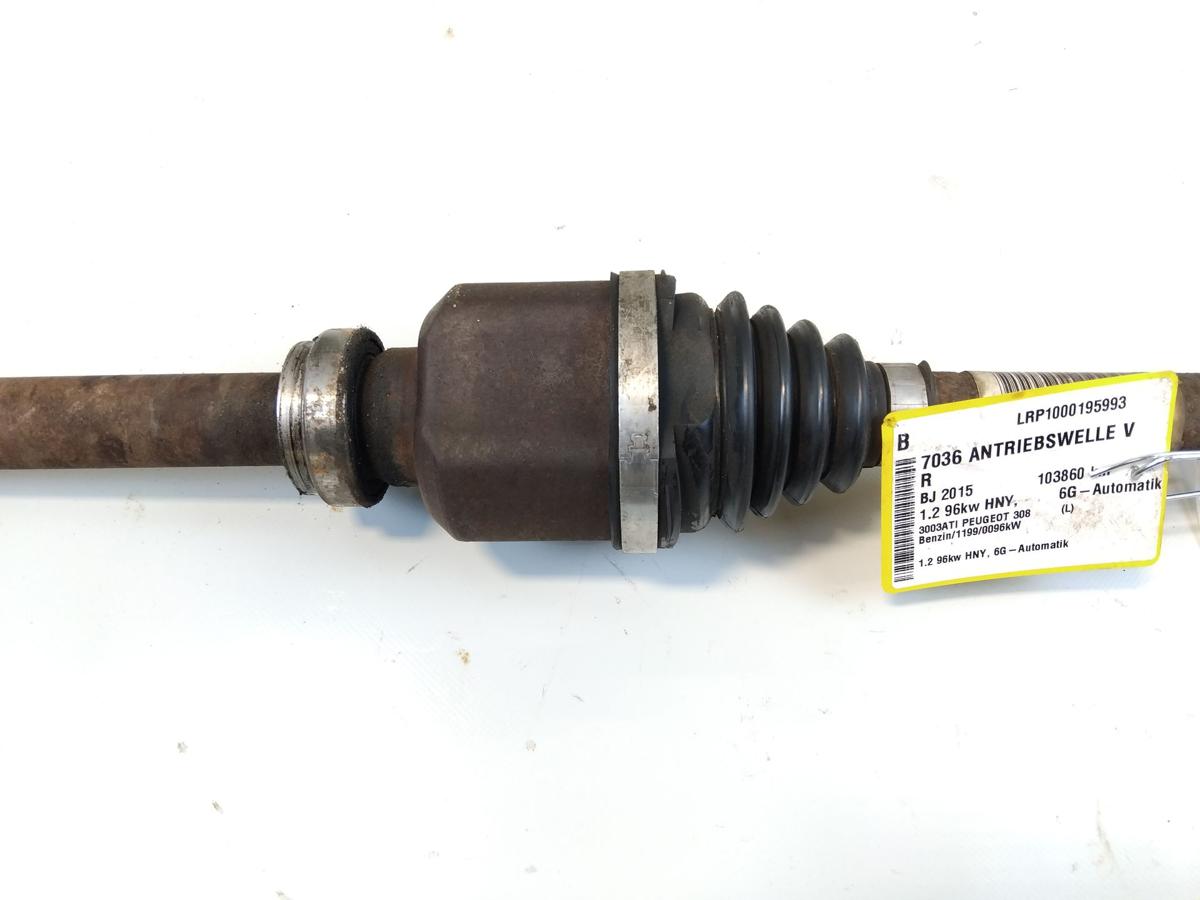 Peugeot 308 II Antriebswelle Gelenkwelle vorn rechts 1.2 96kw Automatik Bj.2015
