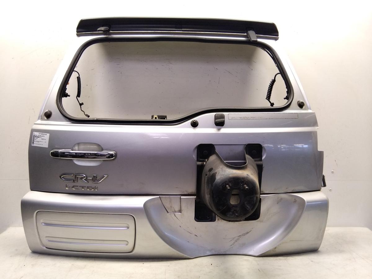 Honda CR-V II RD Heckt&uuml;r Heckklappe silber Ohne Heckscheibe BJ2006