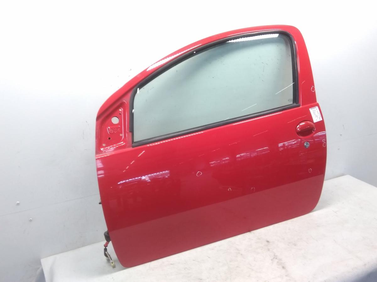 Toyota Aygo Tür vorn links Fahrertür 3-türig rot 3P0 super red Bj.2006