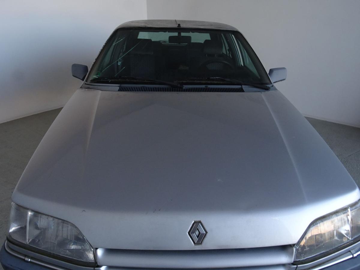 Renault 25 original Motorhaube Silbermetallic Facelift Bj.1992