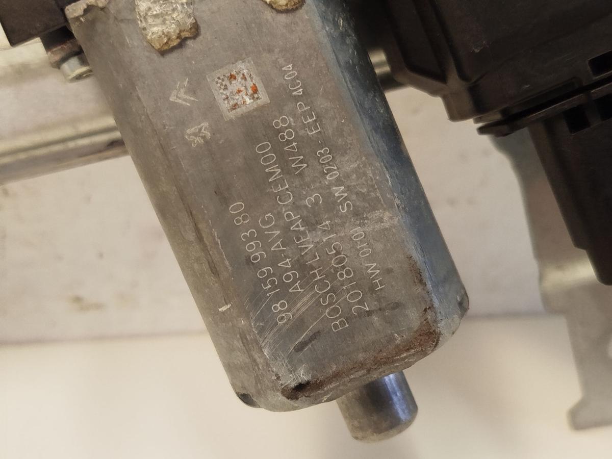 Peugeot 2008 I CU ab16 Fensterheber vorn links elektrisch Motor und Mechanik