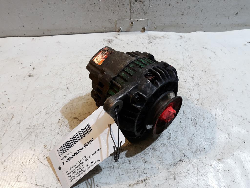 Daewoo Matiz Bj. 1998 0.8i 37KW Lichtmaschine Generator 65 A DENSO 06314258