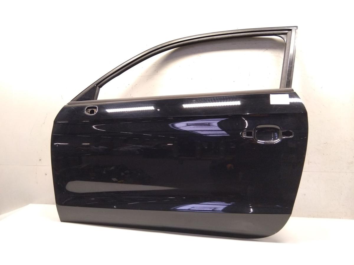 Audi A1 8X T&uuml;r vorn links Fahrert&uuml;r brillantschwarz LY9B 3-t&uuml;rig Bj.2010