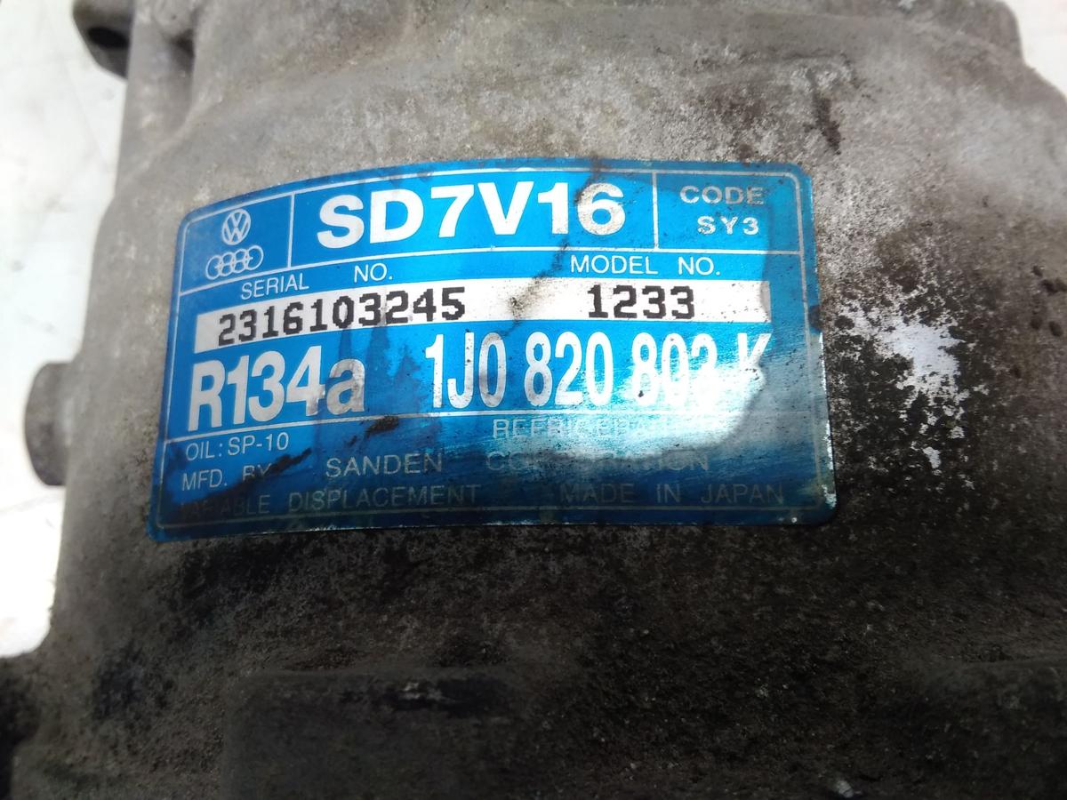 Skoda Octavia 1U original Klimakompressor 1.6 75kw BFQ Bj.2002