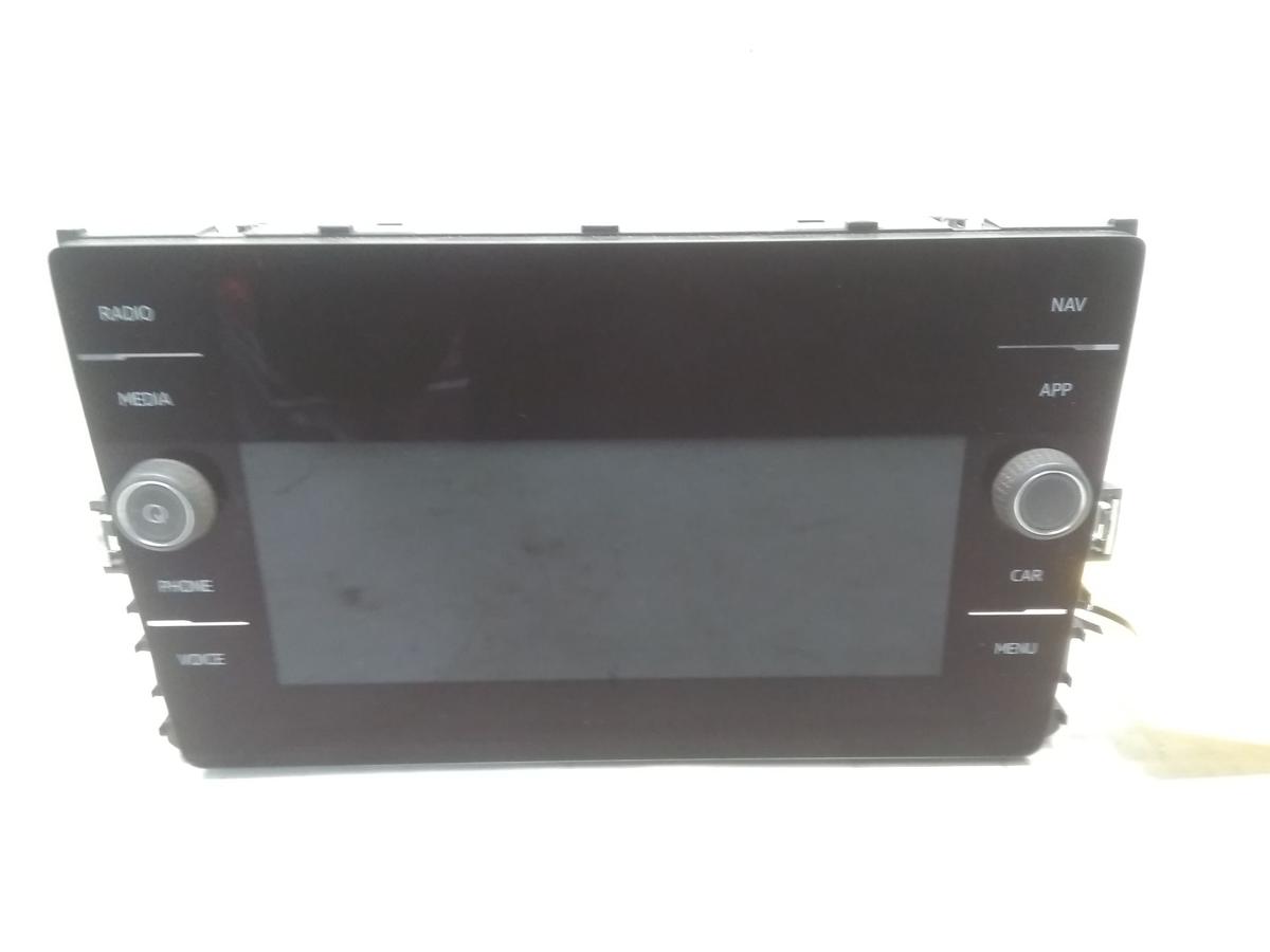 VW T-Cross 1C original Bedieneinheit mit Touchscreen Display 5G6919605B Bj.2020