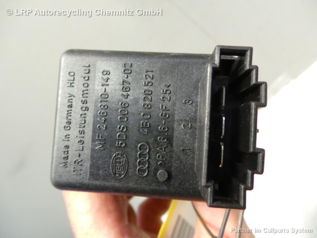 Audi A6 4B BJ 1998 Vorwiderstand 4B0820521 5DS006467-02 Gebläsemotor Innenraumgebläse