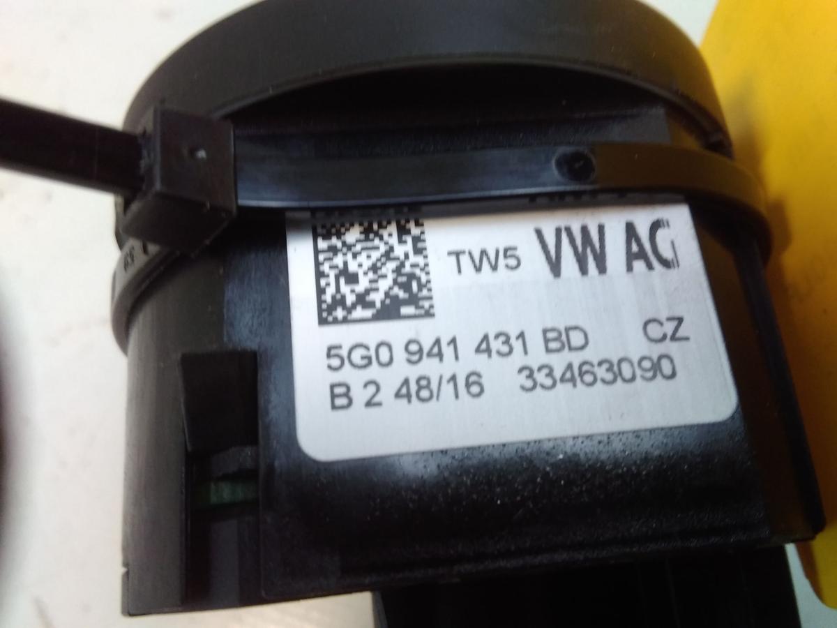 VW Golf Sportsvan original Lichtschalter 5G0941431BD Bj.2017