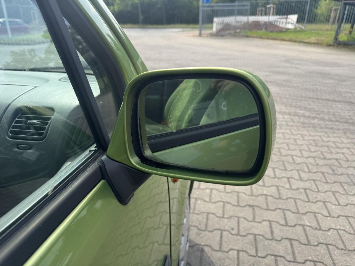 Opel Agila A original Au&szlig;enspiegel rechts elektrisch verstellbar Z384 Kiwigr&uuml;n Bj.2000