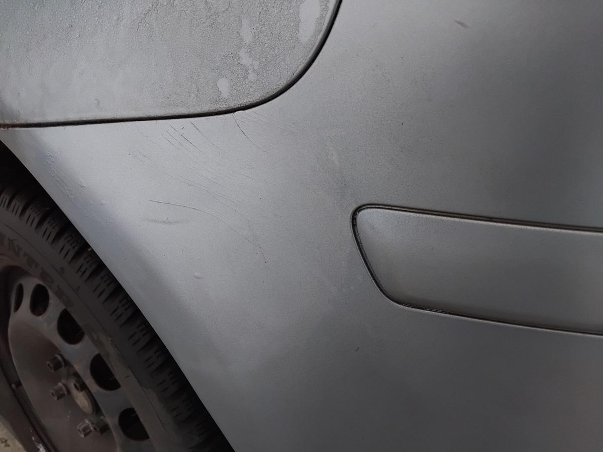 Audi A3 8P orig Sto&szlig;f&auml;nger Sto&szlig;stange hinten 3-T&uuml;rer PDC LY5J Liquidblau BJ2007