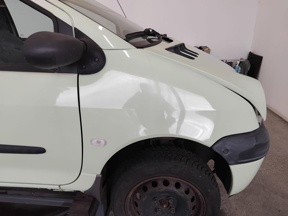 Renault Twingo 1 PH.IV original Kotfl&uuml;gel vorn rechts F97 Pastellgelb BJ2005