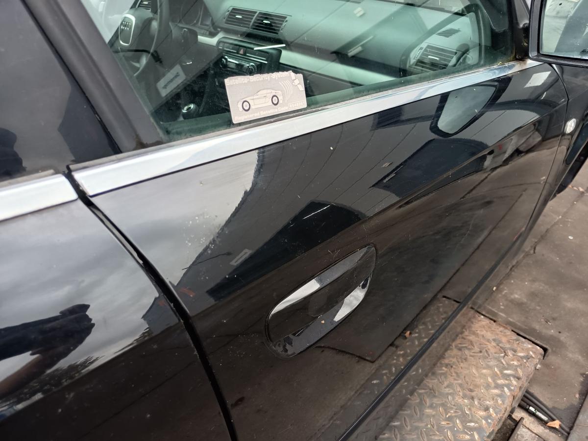 Audi A4 B7 original T&uuml;r vorn rechts Beifahrer Y9B Brillantschwarz Bj 2007