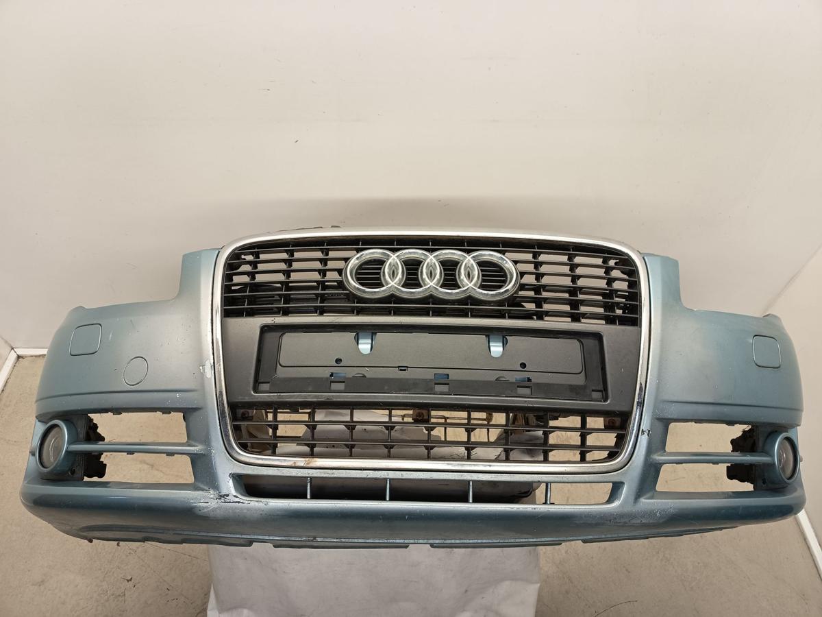 Audi A4 8E Avant original Stoßstange/Stoßfänger vorn für SWR LY5J Blau Bj 2005