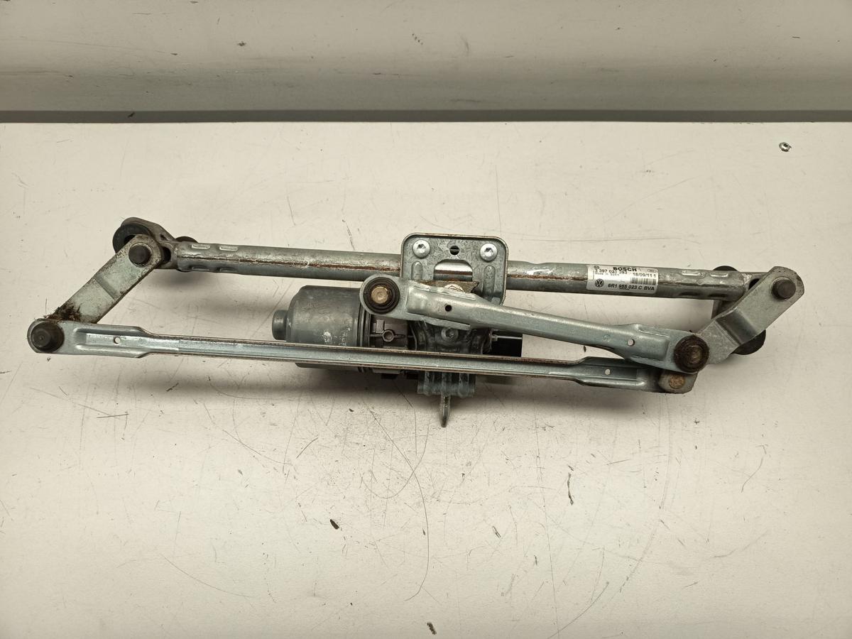 Seat Ibiza 6J Kombi original Wischermotor vorne mit Gest&auml;nge Baujahr 2011