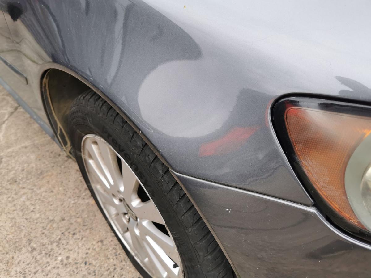 Volvo V50 M Kotflügel Fender Seitenwand vorn rechts 45500 Titanium Grey pear -07