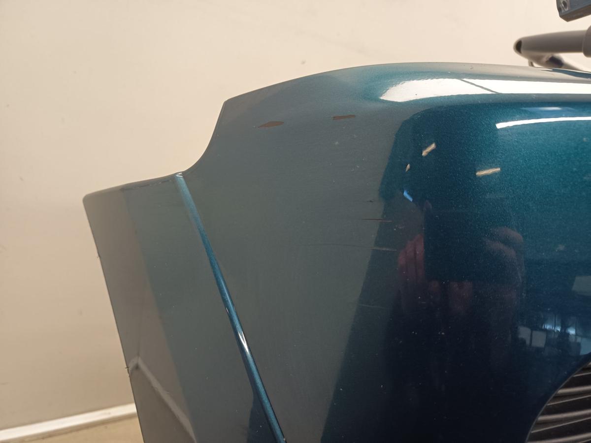 Opel Agila A ab 2003 orig Stoßfänger vorn für Nebelscheinwerfer Z21U Petrolgrün