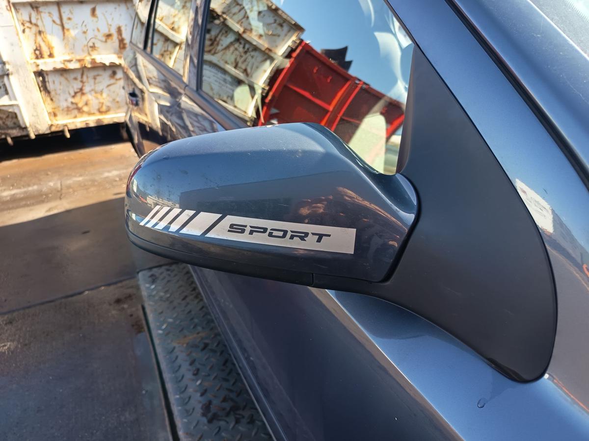 Opel Astra H original Aussenspiegel rechts elektrisch Z168 Metroblau Bj 2006