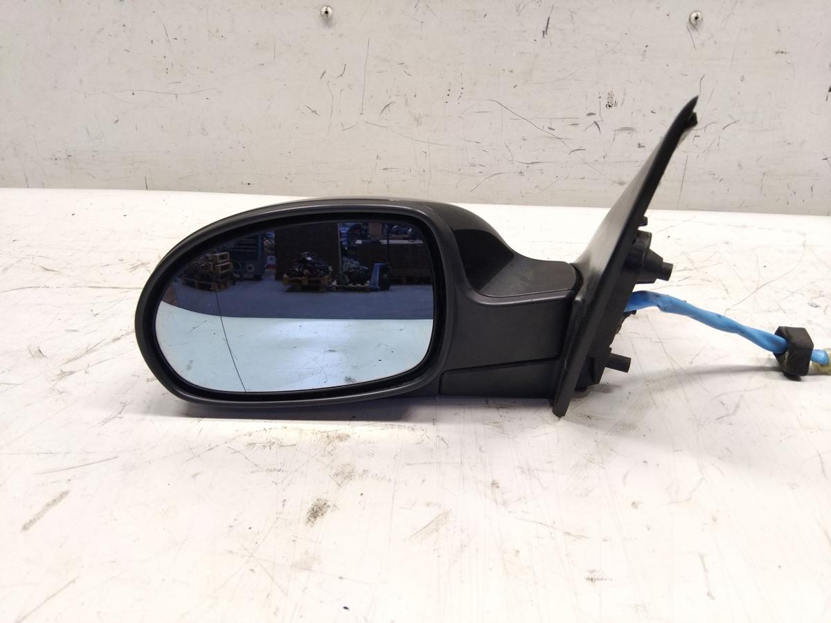 Citroen C5 Au&szlig;enspiegel links EXL Obsidianschwarz elektrisch anklappbar BJ2004