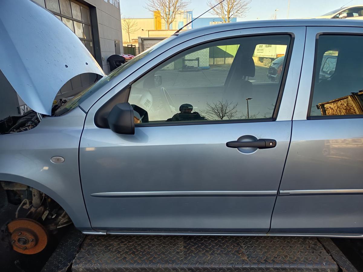 Mazda 2 original T&uuml;r vorn links Fahrer 27P Arktikblau Bj 2004