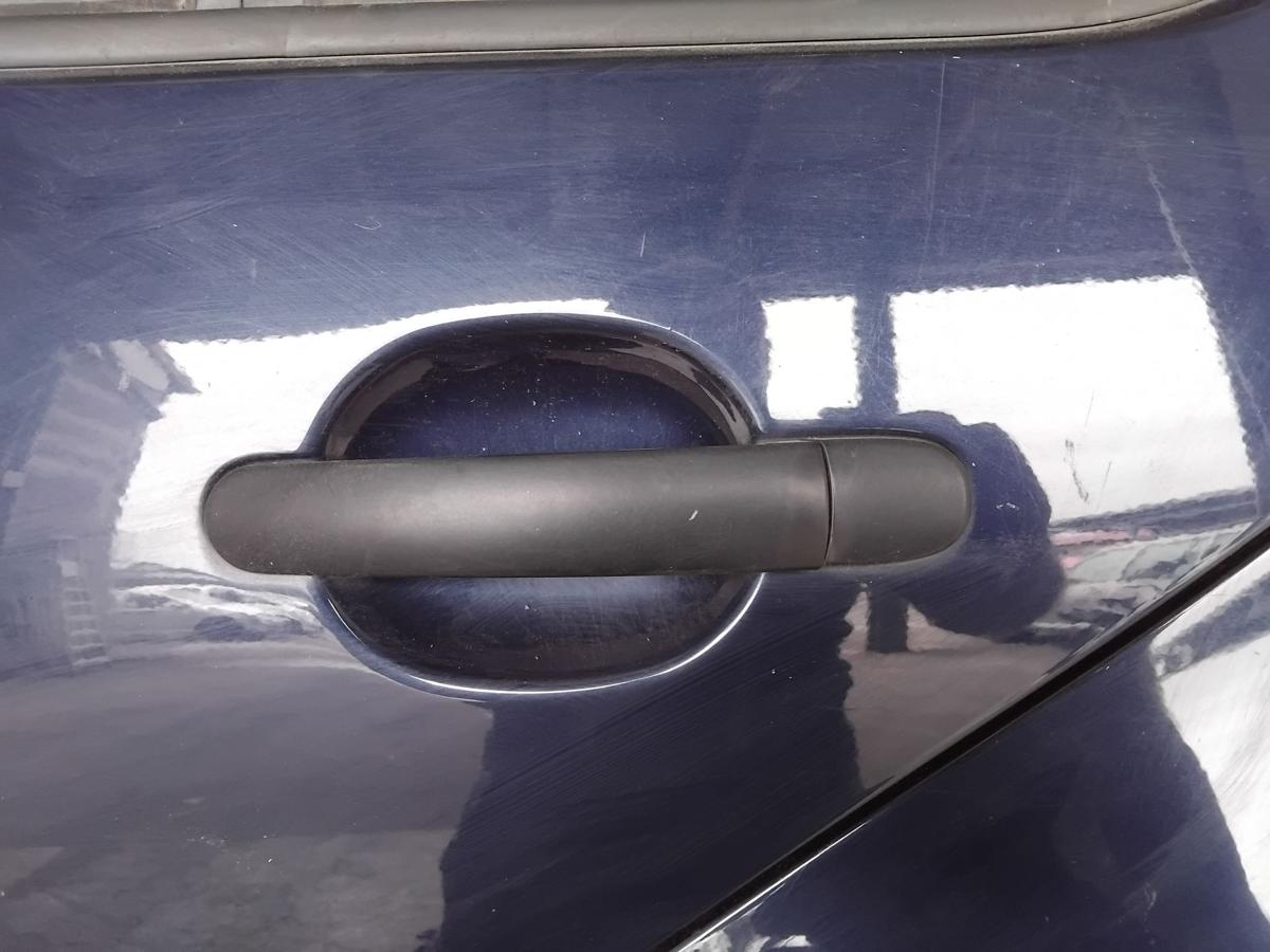 VW Golf 4 1J original T&uuml;r hinten links Flie&szlig;heck LB5N Indigoblaumetallic BJ2000