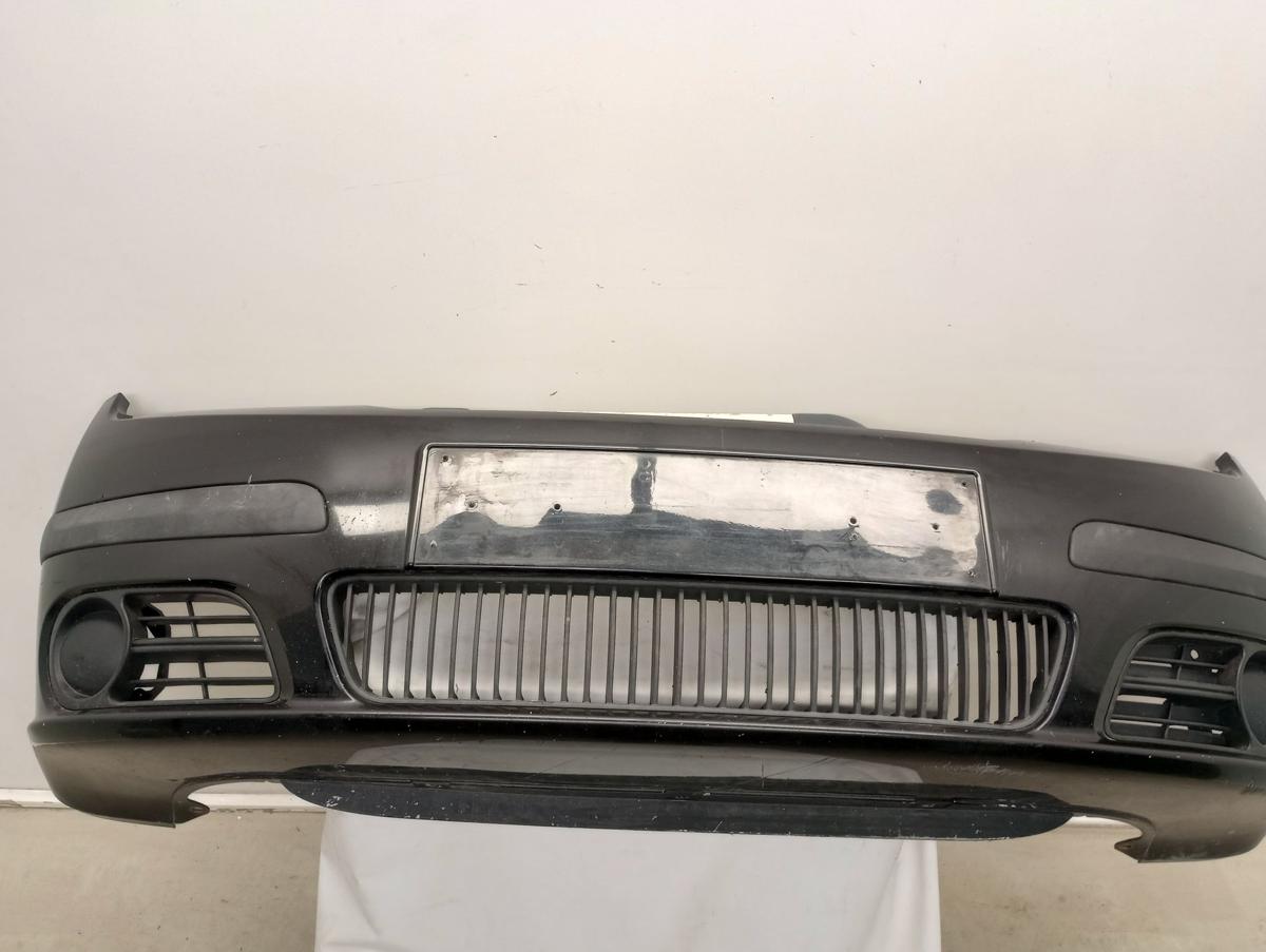 Skoda Fabia 6Y Bj 05 orig Stoßstange vorn Stoßfänger Schwarz Facelift ab 2004