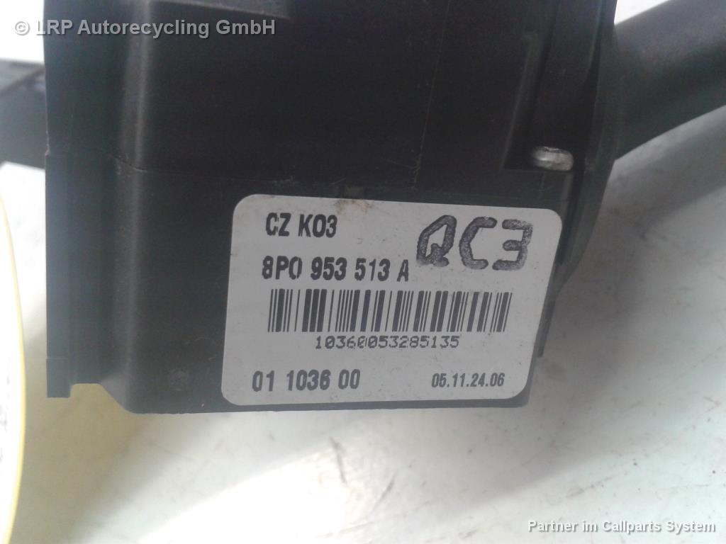 Audi A3 8P BJ2006 Blinkerschalter 8P0953513A