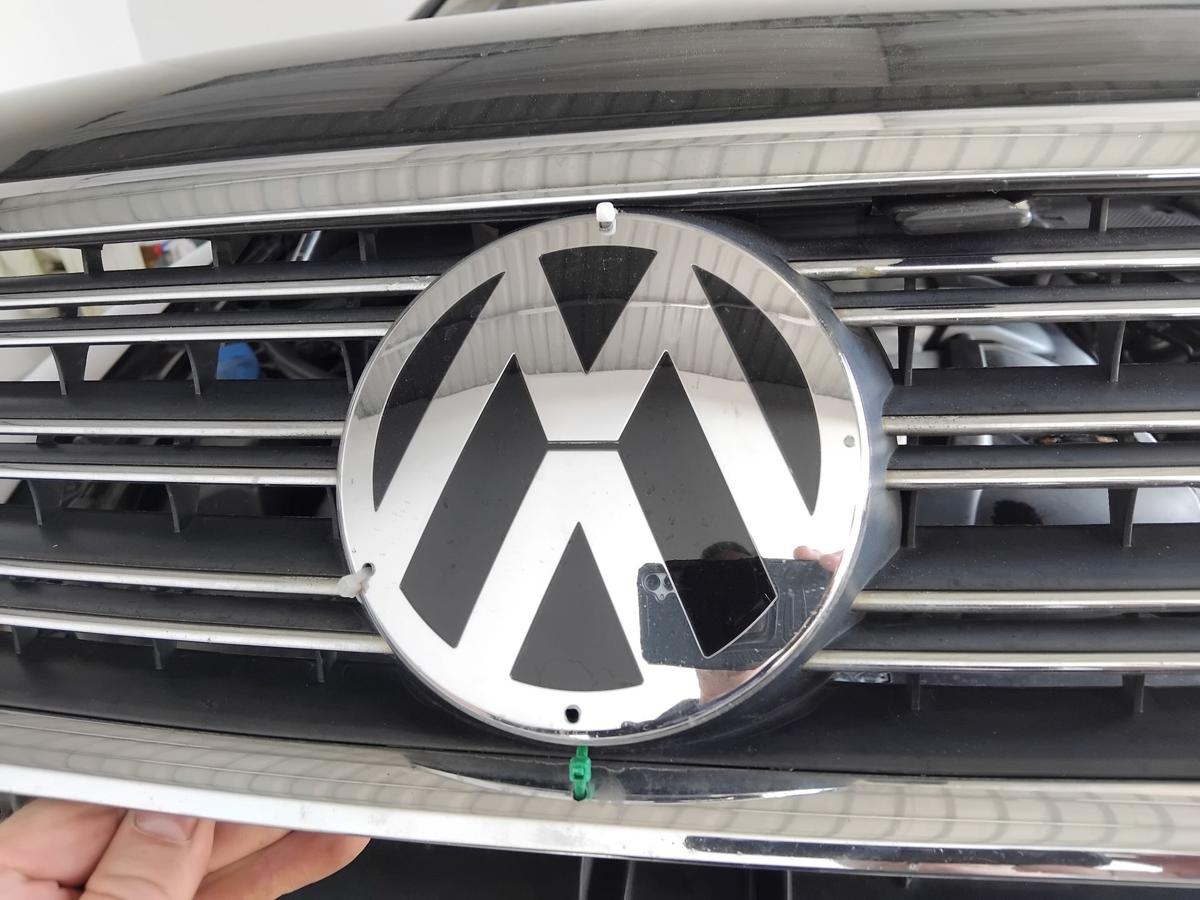 VW Phaeton GP1 original Motorhaube Deckel vorn BJ2007 LR9V tarantellaschwarz