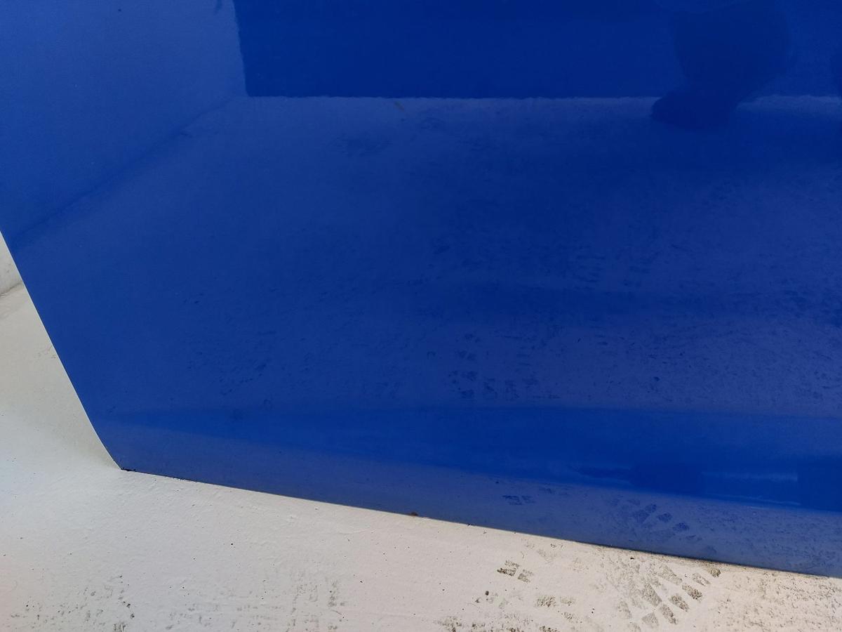 Seat Ibiza 6J Fahrert&uuml;r T&uuml;r Autot&uuml;r Rohbaut&uuml;r vorn links blau 3trg TEXT BILDER