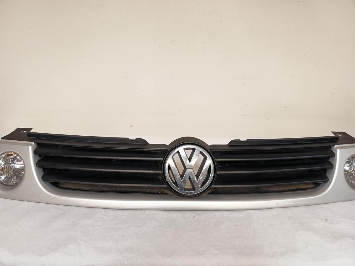 VW Lupo 6X orig Kühlergrill Grill mit Emblem Blinker LA7W Reflexsilber Bj 2003