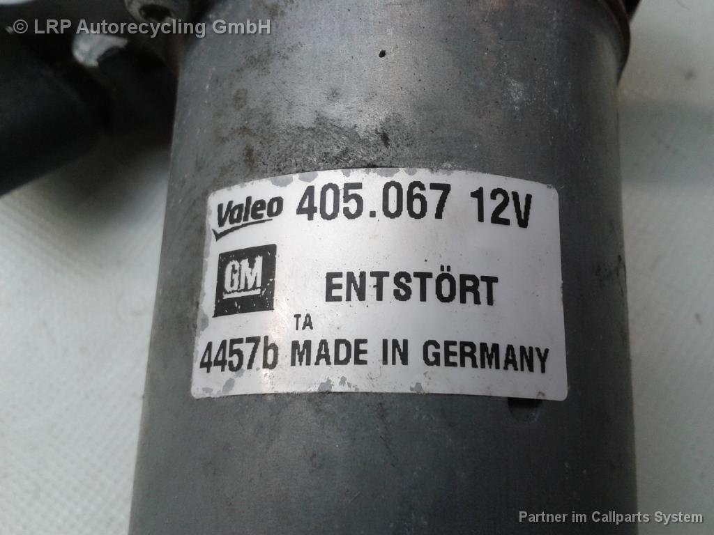 Opel Corsa D original Wischermotor vorn 13182340 405067 VALEO BJ2007