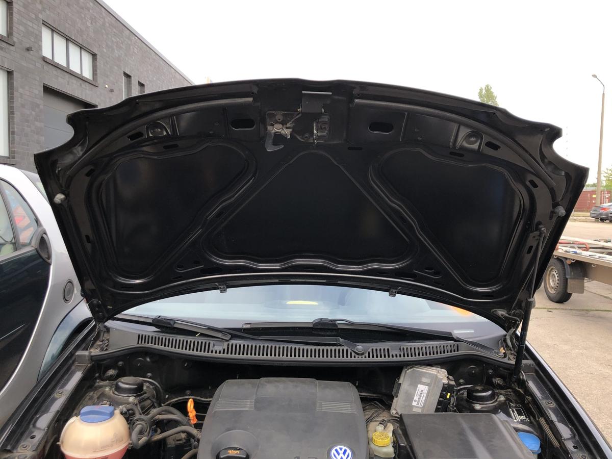 VW Polo 9N 9N1 Motorhaube Haube Klappe Deckel vorn Dellen LC9Z Black Magic