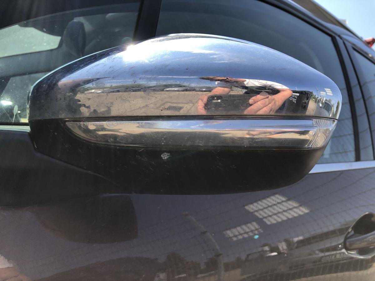 Peugeot 2008 I CU Außenspiegel links Seitenspiegel elektrisch Anklapp Chrom