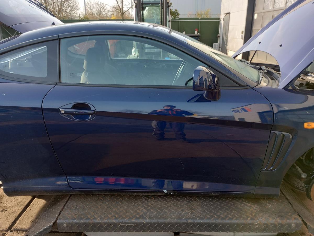 Hyundai Coupé orig Rohtür rechts Beifahrer UC Carbon Blue Mica Bj 2002