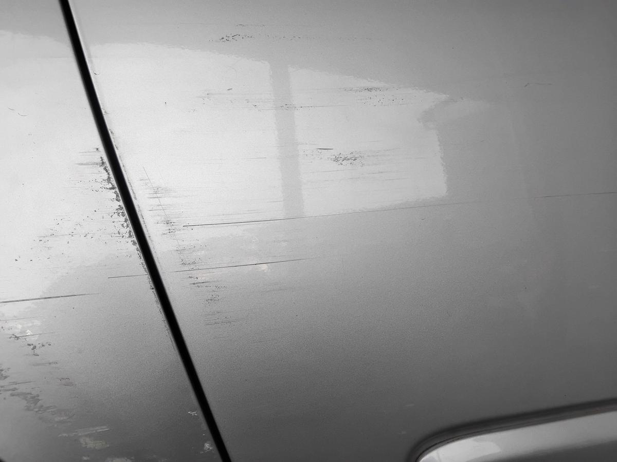 Kia Carnival III MB Schiebetür hinten rechts 6C Diamantsilber BJ2007