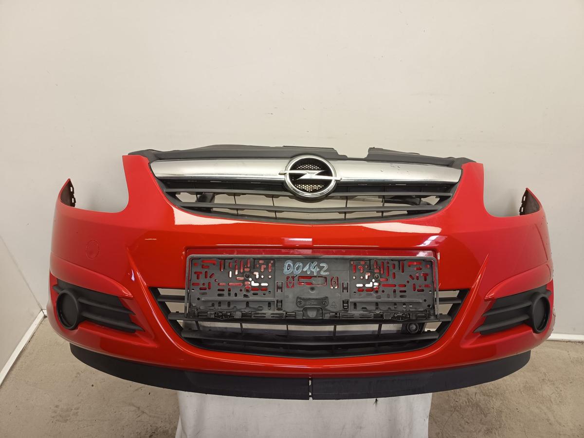 Opel Corsa D original Stoßfänger Stoßstange vorn 79U Magmarot Bj 2007