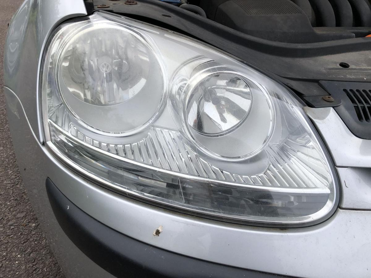 VW Golf 5 1K Scheinwerfer rechts Hauptscheinwerfer Halogen AL Frontscheinwerfer