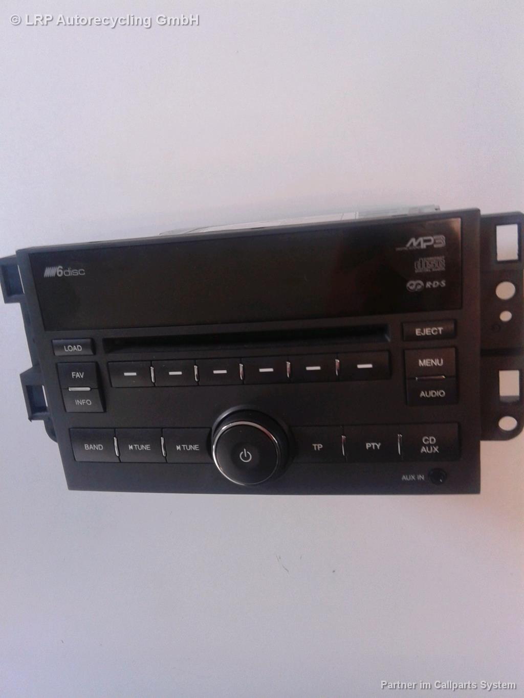 Chevrolet Epica original Radio mit CD-Wechsler MP3 96647738