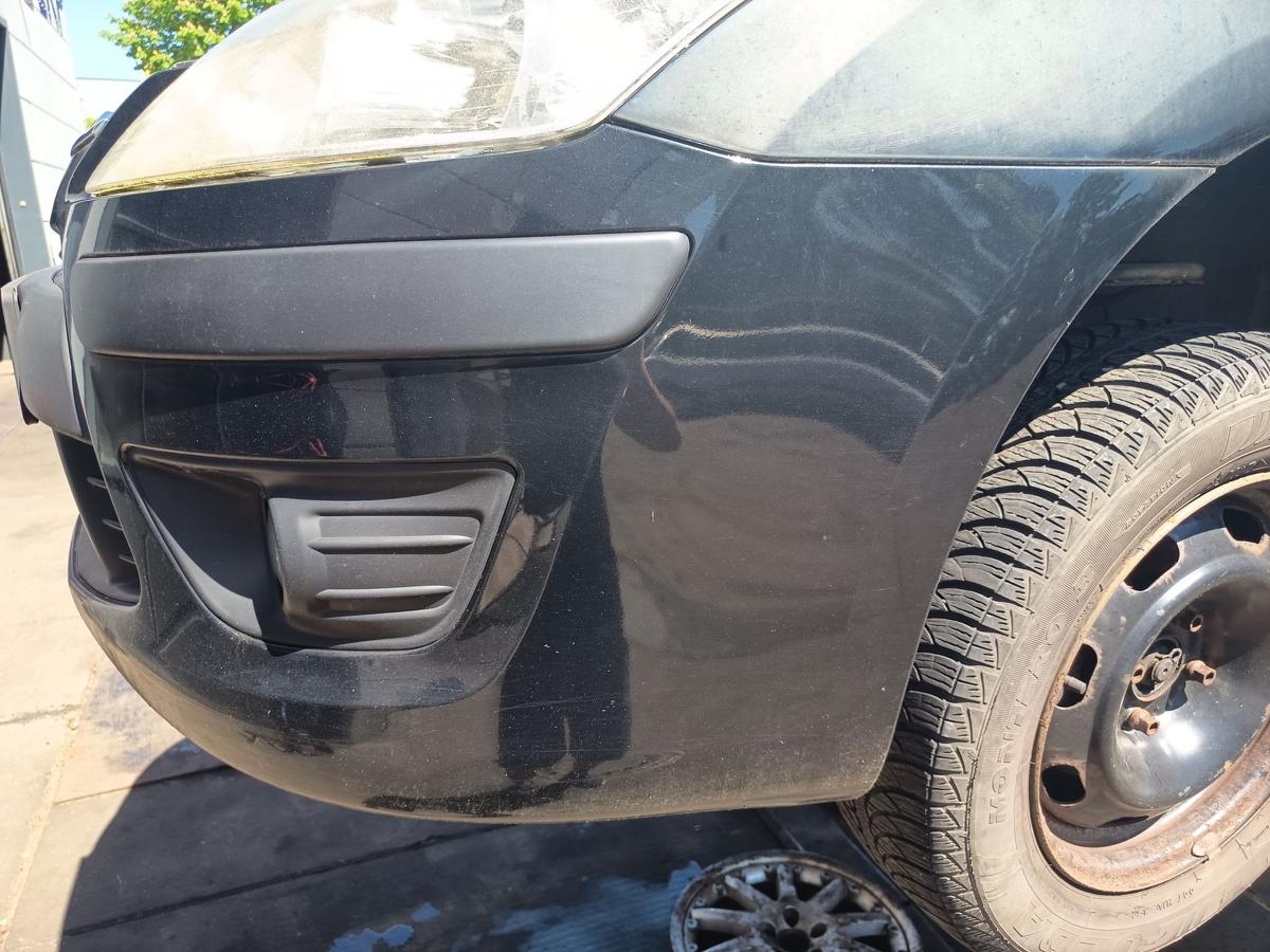 Citroen C4 original Sto&szlig;stange F&auml;nger vorn Front KTV Perla Nera Bj 2008 Facelift