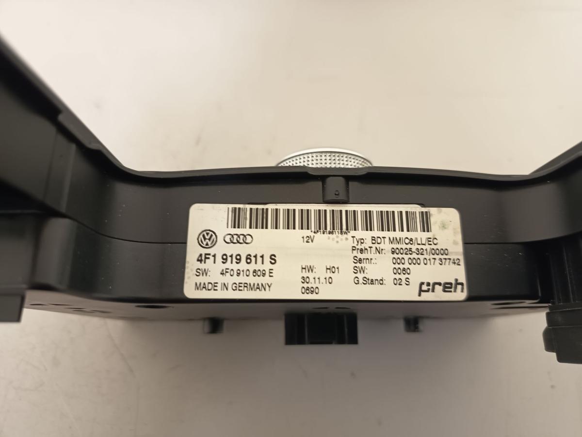 Audi A6 4F Avant S-Line orig Bedieneinheit MMI/ Multimediasystem Bj 2010