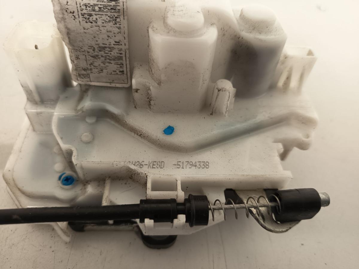 Ford KA RU8 Bj 2010 original Türschloss vorn rechts mit Außengriff Crystal Weiß