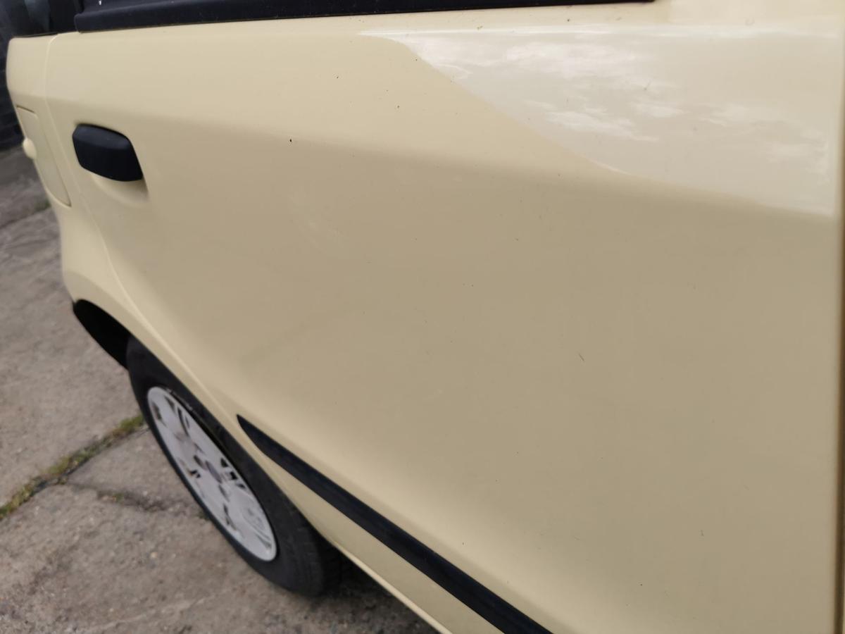 Fiat Panda 169 Tür Autotür Rohbau Fondtür hinten rechts 541 Giallo Ottimistagelb