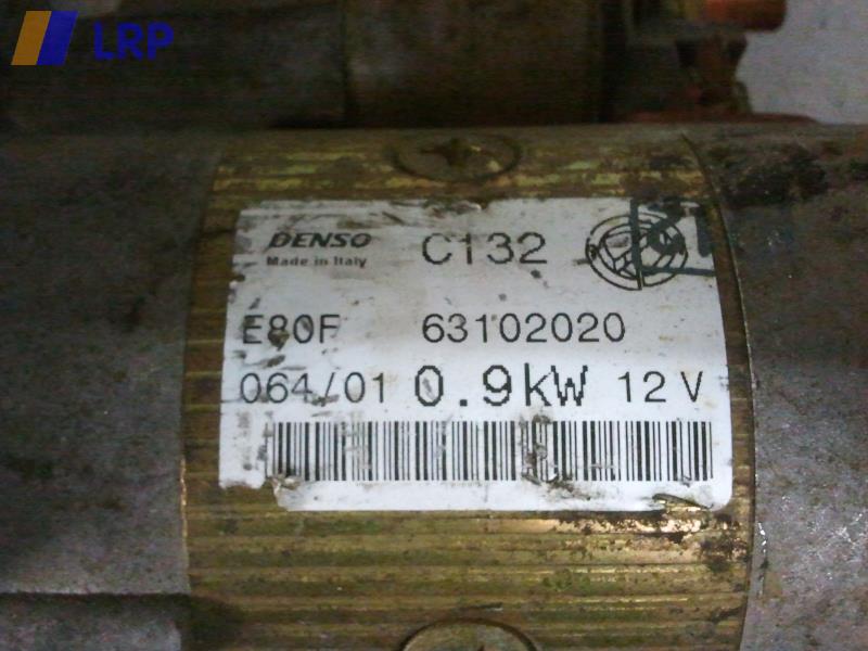 Fiat Seicento Anlasser Starter 63102020 Denso BJ2001