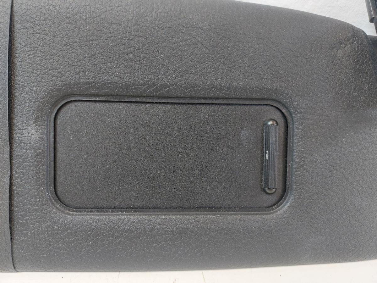 BMW 1er F21 M140i LCI Sonnenblende vorn rechts mit Spiegel schwarz anthrazit
